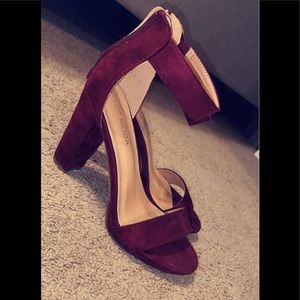 Burgundy/Wine color heels